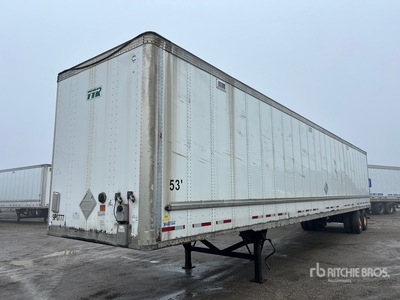 2015 Vanguard 53 ft x 102 in T/A Van Trailer