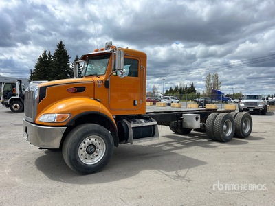 2008 Peterbilt 340 6x4 Cab and Chassis