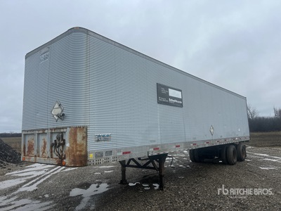 1985 Fruehauf 45 ft x 102 in T/A Van Trailer
