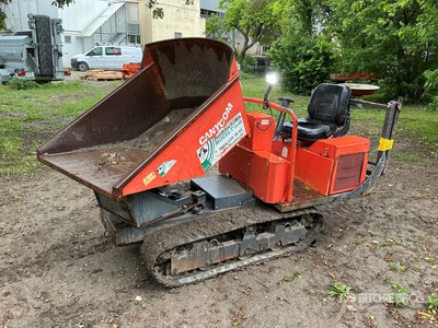 2010 Canycom S100 1 ton Stand-On Swivel Mini Crawler Dumper