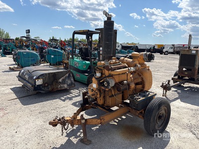 Lister Trailer-Mounted Bomba de agua