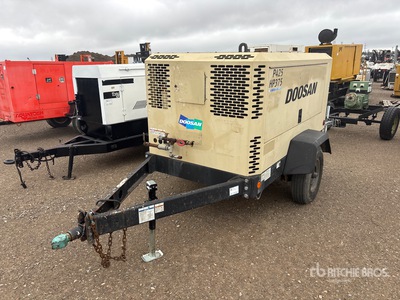 2014 Doosan P425/HP375WCU Mobile Air Compressor