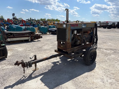 1974 Miller Electric Mobile Motor aangedreven lasser