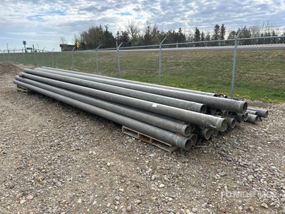 Quantity of (36) 6 in x 30 ft Irrigation Pipe
