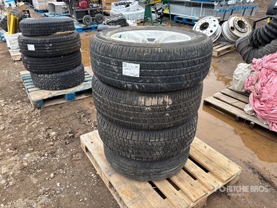 Quantity of (4) Tyres