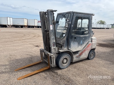 2020 Toyota 8FGU25 4900 lb Pneumatic Tire Forklift