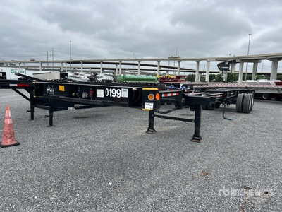 2024 Atro 40 ft T/A Extendable Container Trailer
