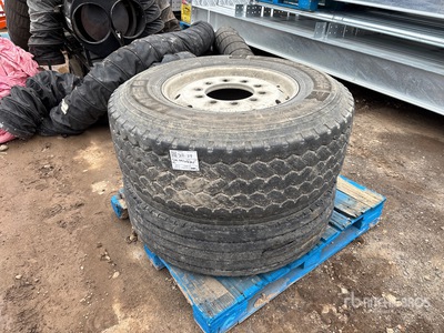 Quantity of (2) 385/65R22.5 Tyres