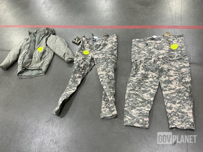 (14) Extreme Cold Weather Parkas & (8) Pairs of Extreme Cold Weather Trousers