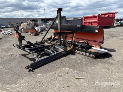12 ft 1 Way Snow Plow - Fits Truck