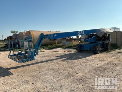 2015 Genie S-85 4WD Diesel Telescopic Boom Lift