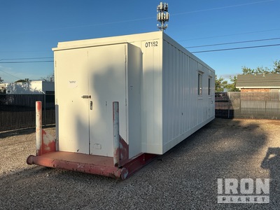 40 ft x 10 ft Skid-Mounted Mobile Office