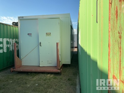 40 ft x 10 ft Skid-Mounted Mobile Office