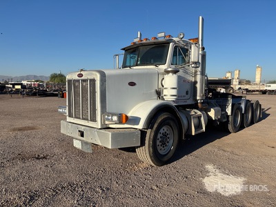 1998 Peterbilt 378 8x4 Heavy Haul Tri/A Day Cab Truck Tractor
