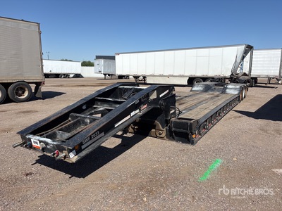 1998 Eager Beaver 50GSL/BR3 Tri/A Removable Gooseneck Lowboy Trailer