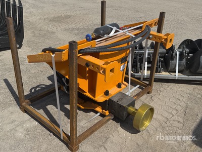 2026 GIYI GY-AD680 47 in Skid Steer Post Driver (Unused)