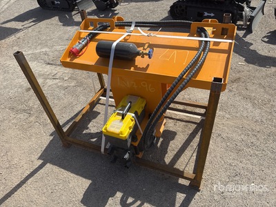 2026 GIYI GY-AD680 47 in Skid Steer Post Driver (Unused)