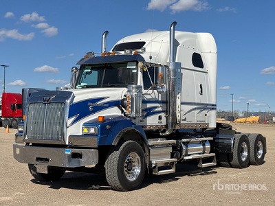 2015 Western Star 4900 6x4 T/A Sleeper Truck Tractor