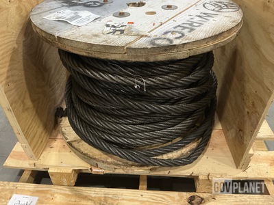Spool of Union 39655 Wire Rope