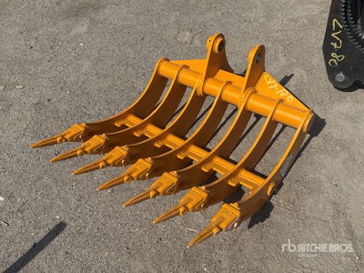 2026 GIYI 32 in مشط الحفارة - Fits Cat 305 (Unused)