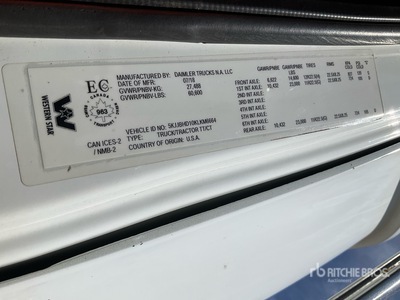 2019 Western Star 5700 6x4 T/A Sleeper Truck Tractor