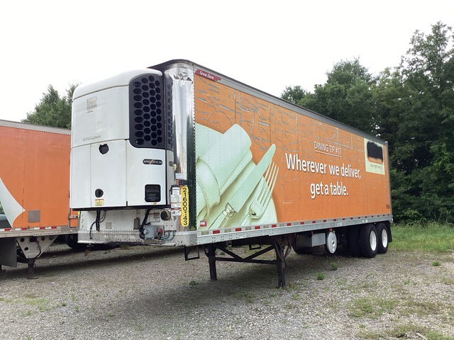 2016 Great Dane ECM-1114-12236 38 ft x 102 in Sliding T/A Refrigerated Trailer