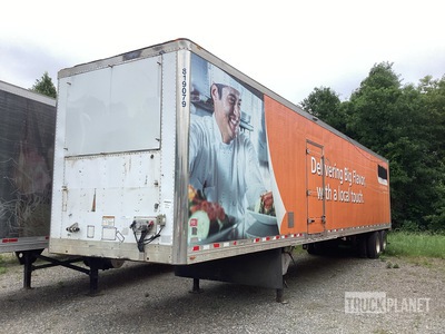 2007 Utility VS2RA 48 ft x 102 in Sliding T/A Van Trailer