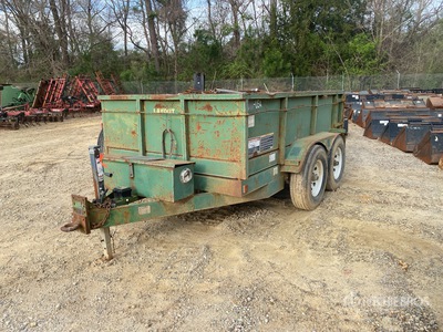 2011 Big Bee 10 ft T/A Remorque à Benne Utilitaire