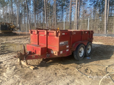 2011 Big Bee 10 ft T/A Remorque à Benne Utilitaire