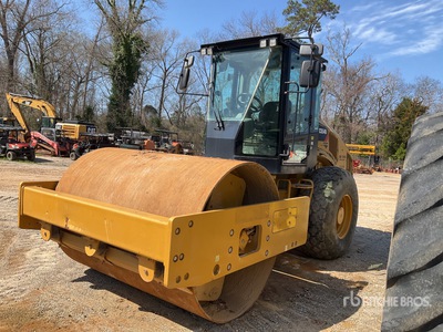 2017 Cat CS54B Smooth Drum Compactor