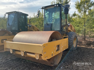 2017 Cat CS54B Smooth Drum Compactor
