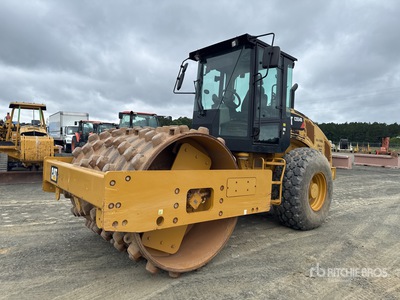 2017 Cat CS54B Smooth Drum Compactor