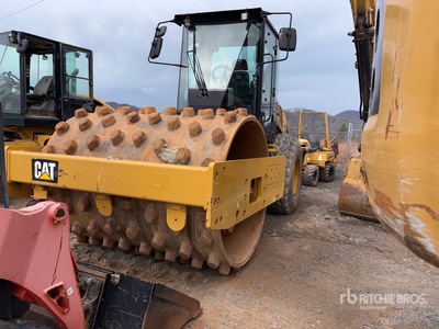 2017 Cat CS54B Smooth Drum Compactor