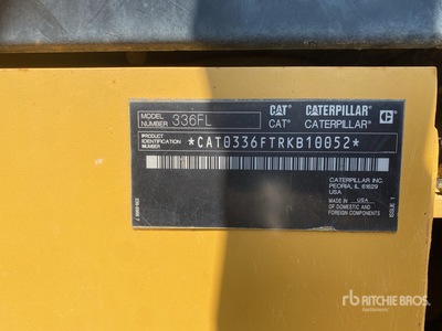 2017 Cat 336F L Rupsgraafmachine