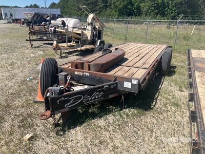 2018 Delta Trailers 20 ft T/A Remorque à plateau basculant