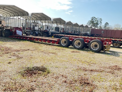 2017 Fontaine Magnitude 55H 55 ton Tri/A Removable Gooseneck Lowboy Trailer