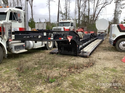 2010 Fontaine Magnitude 604DSR Tri/A Removable Gooseneck Remorque Surbaissée