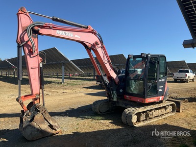 2018 Kubota KX080-4 油圧ショベル