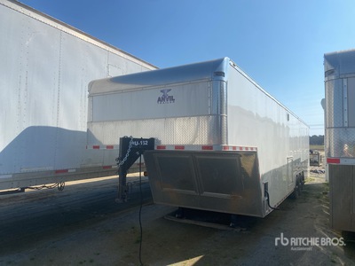2024 Anvil 40 ft Tri/A Gooseneck Enclosed Trailer