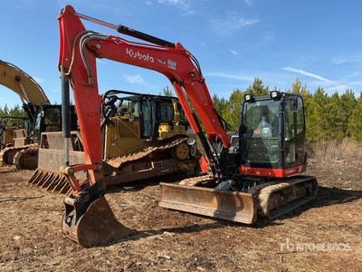 2024 Kubota KX080-4 Tracked Excavator