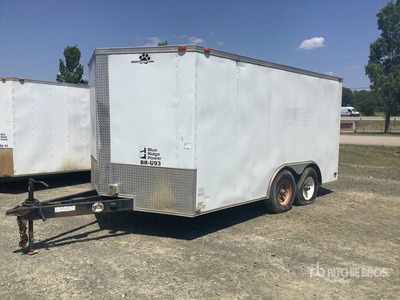 2014 Husky Cargo 14 ft T/A Enclosed Trailer