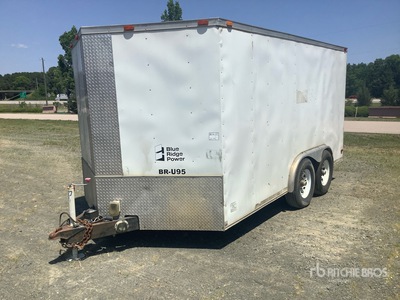 Diamond 14 ft T/A Remorque fermée