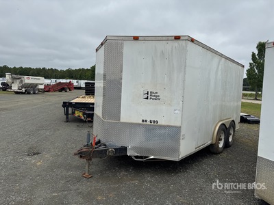 Diamond 14 ft T/A Enclosed Trailer