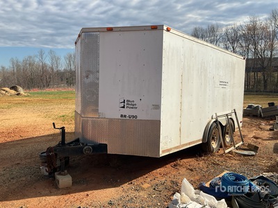 2013 Diamond 14 ft T/A Remorque fermée