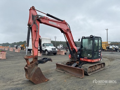 2018 Kubota KX080-4 حفارة بجنزير