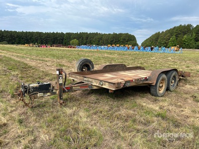 2012 Butler LT-1216 17 ft T/A Utility Trailer
