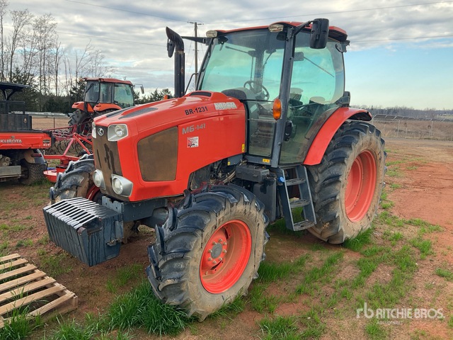 2018 Kubota M6-141 4WD Tractor