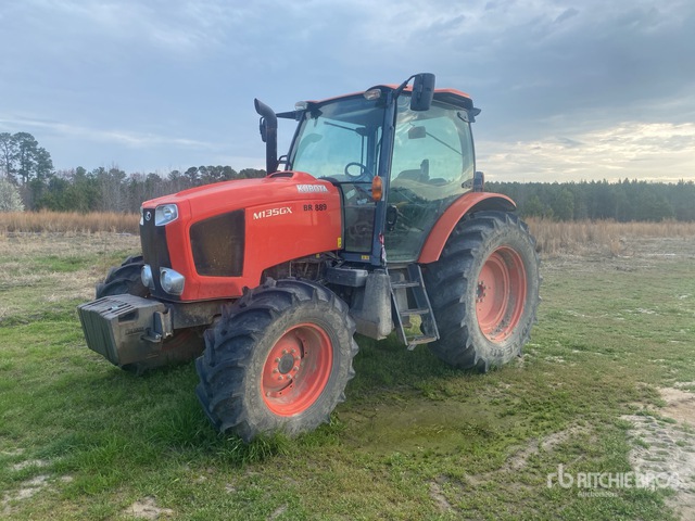 2015 Kubota M135GX 4WD Tractor
