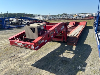 2019 Liddell C55F 55 ton Tri/A Removable Gooseneck Remorque Surbaissée