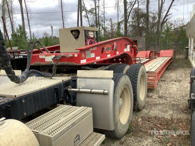 2019 Liddell C-55F 55 ton Tri/A Removable Gooseneck Remorque Surbaissée